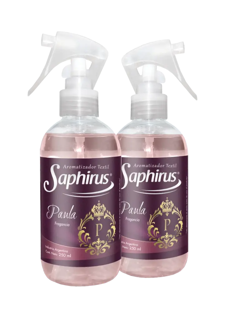 AROMATIZADOR TEXTIL SAPHIRUS PAULA X250 ML 