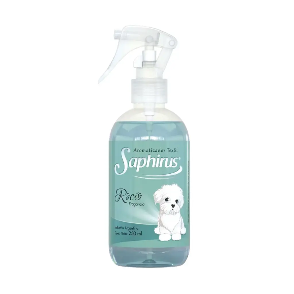 AROMATIZADOR TEXTIL SAPHIRUS ROCIO X250 ML 