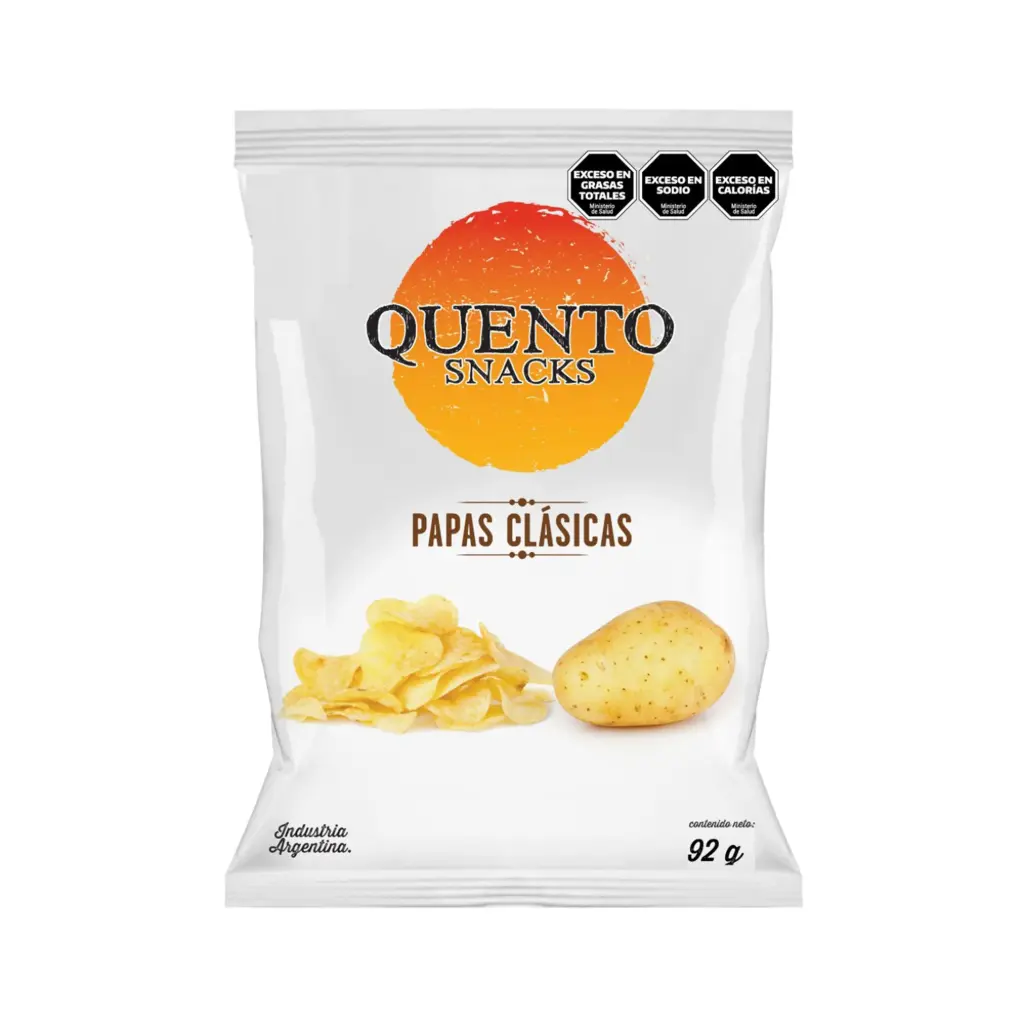 PAPAS FRITAS QUENTO CLASICAS 92GR