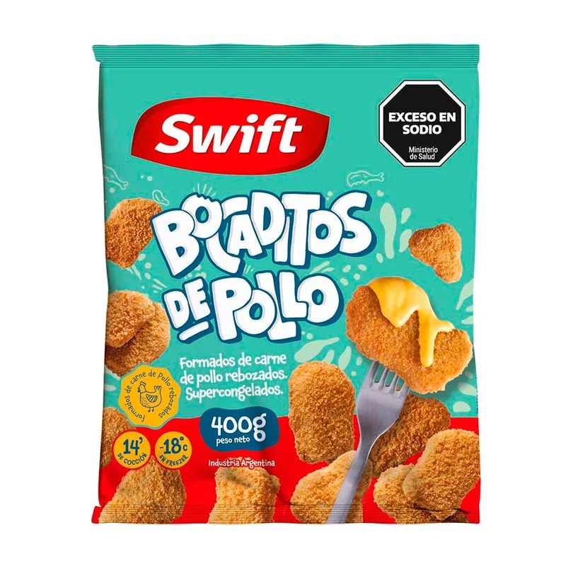 BOCADITOS DE POLLO SWIFT 400GR
