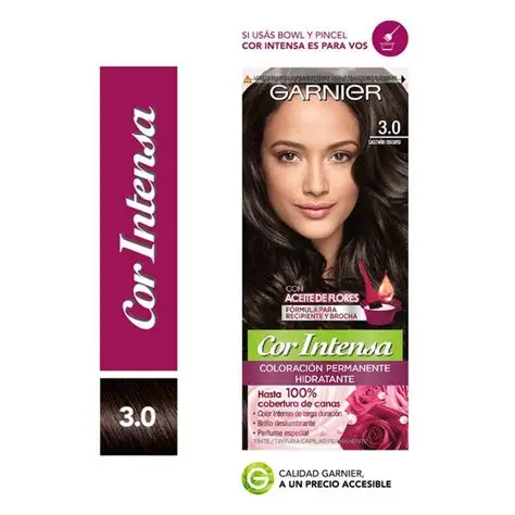 TINTURA GARNIER COR INTENSA CASTAÑO OSCURO N3