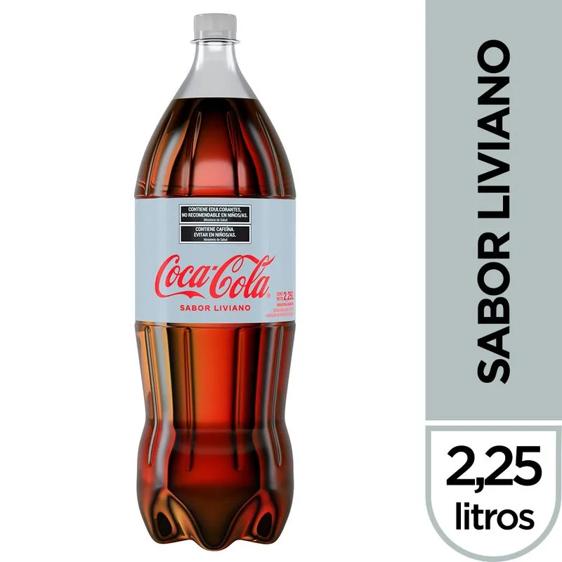 GASEOSA COCA COLA 2,25 LIGHT
