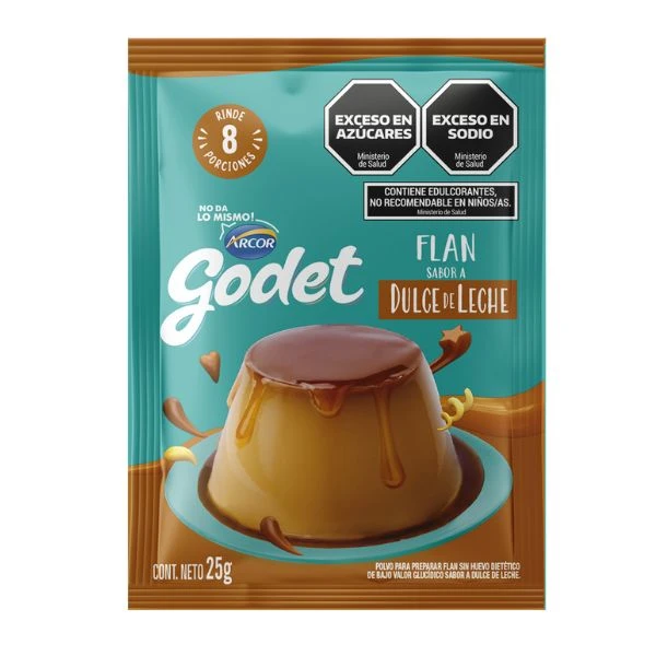 FLAN GODET DULCE DE LECHE 25GR