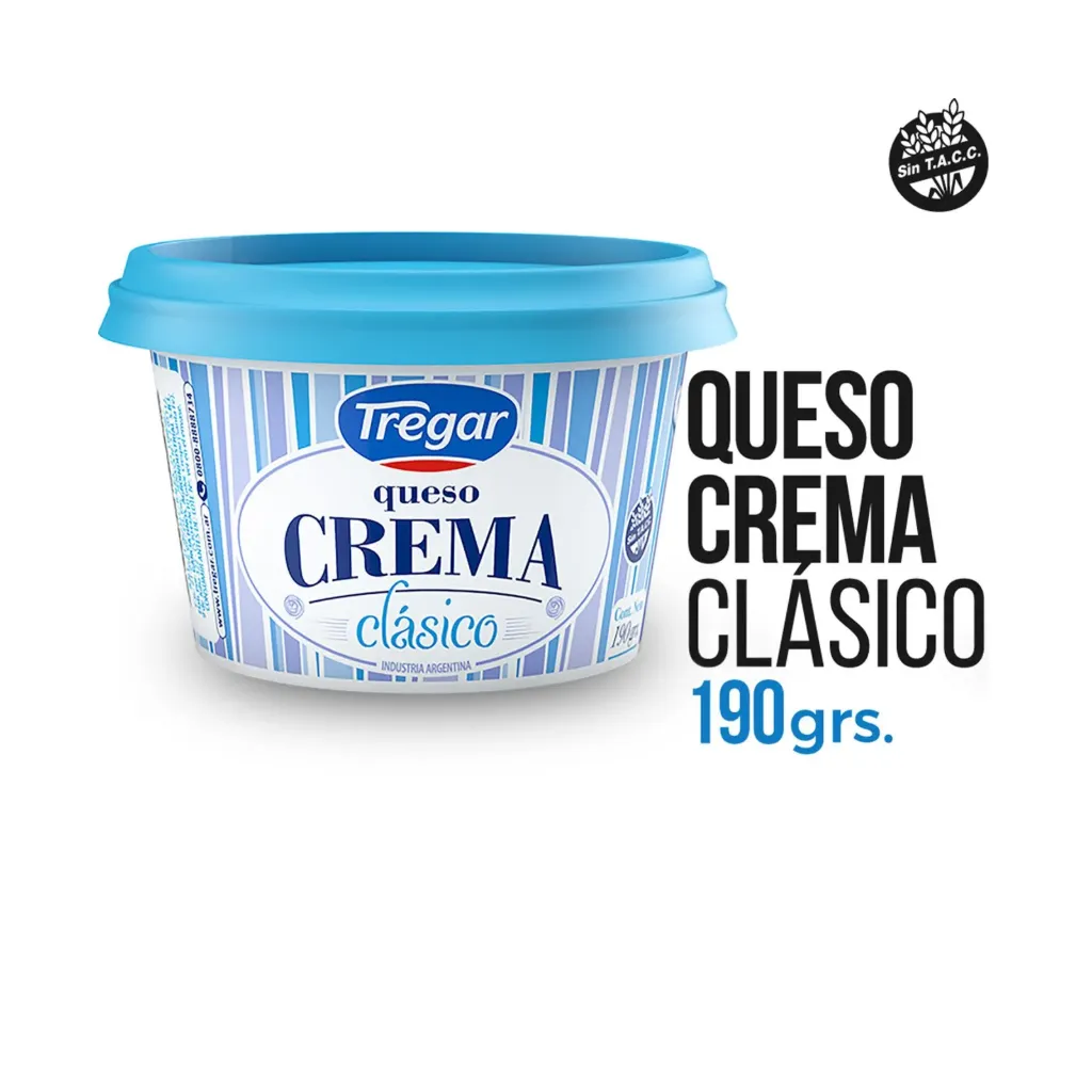 QUESO CREMA TREGAR CLASICO 190GR