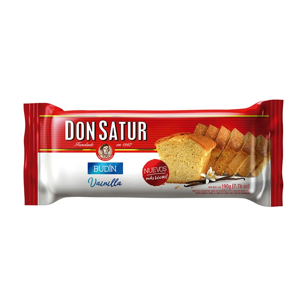 BUDIN DON SATUR VAINILLA 190GR