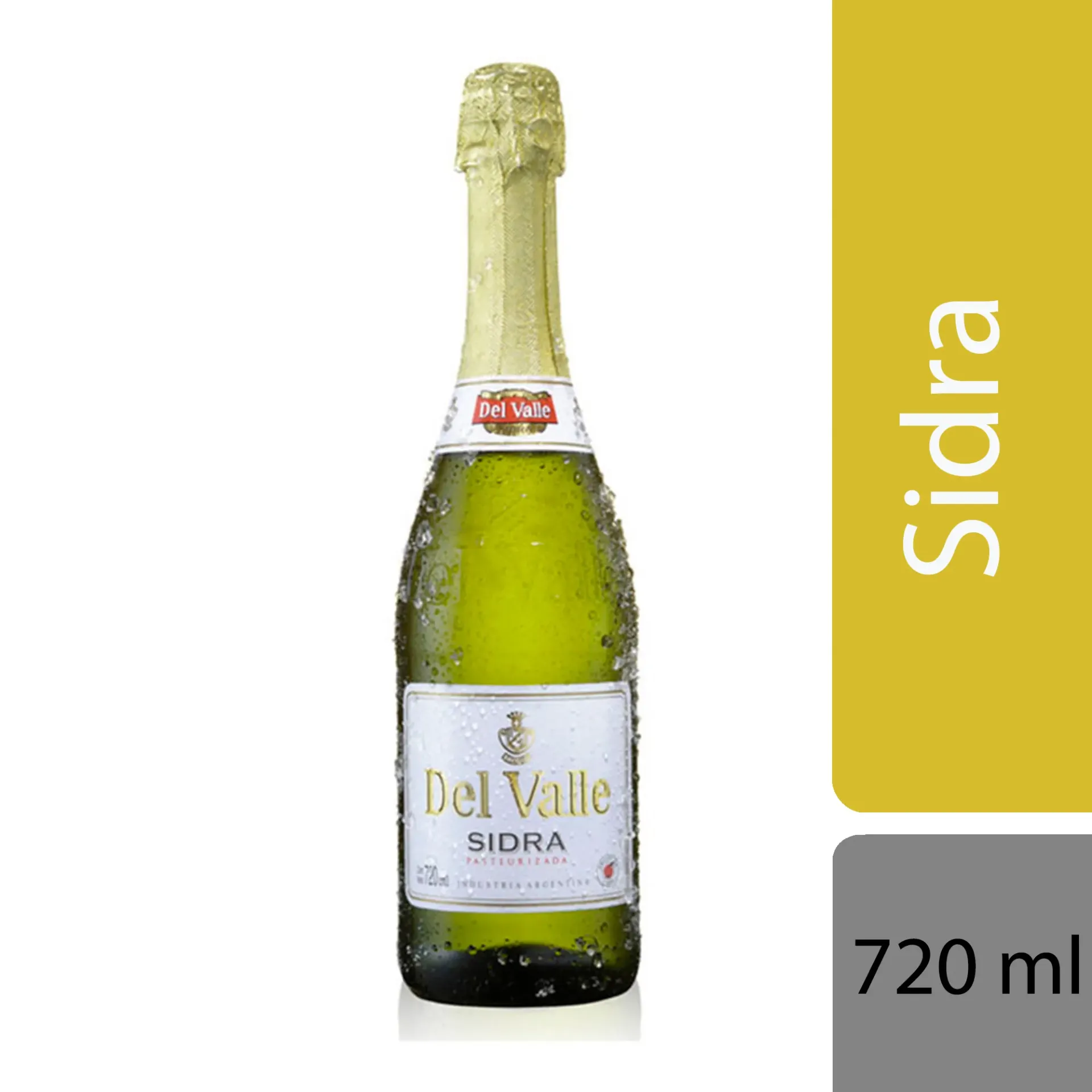 SIDRA DEL VALLE ETIQUETA BLANCA