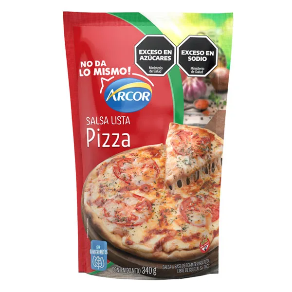 SALSA LISTA ARCOR PIZZA 340GR