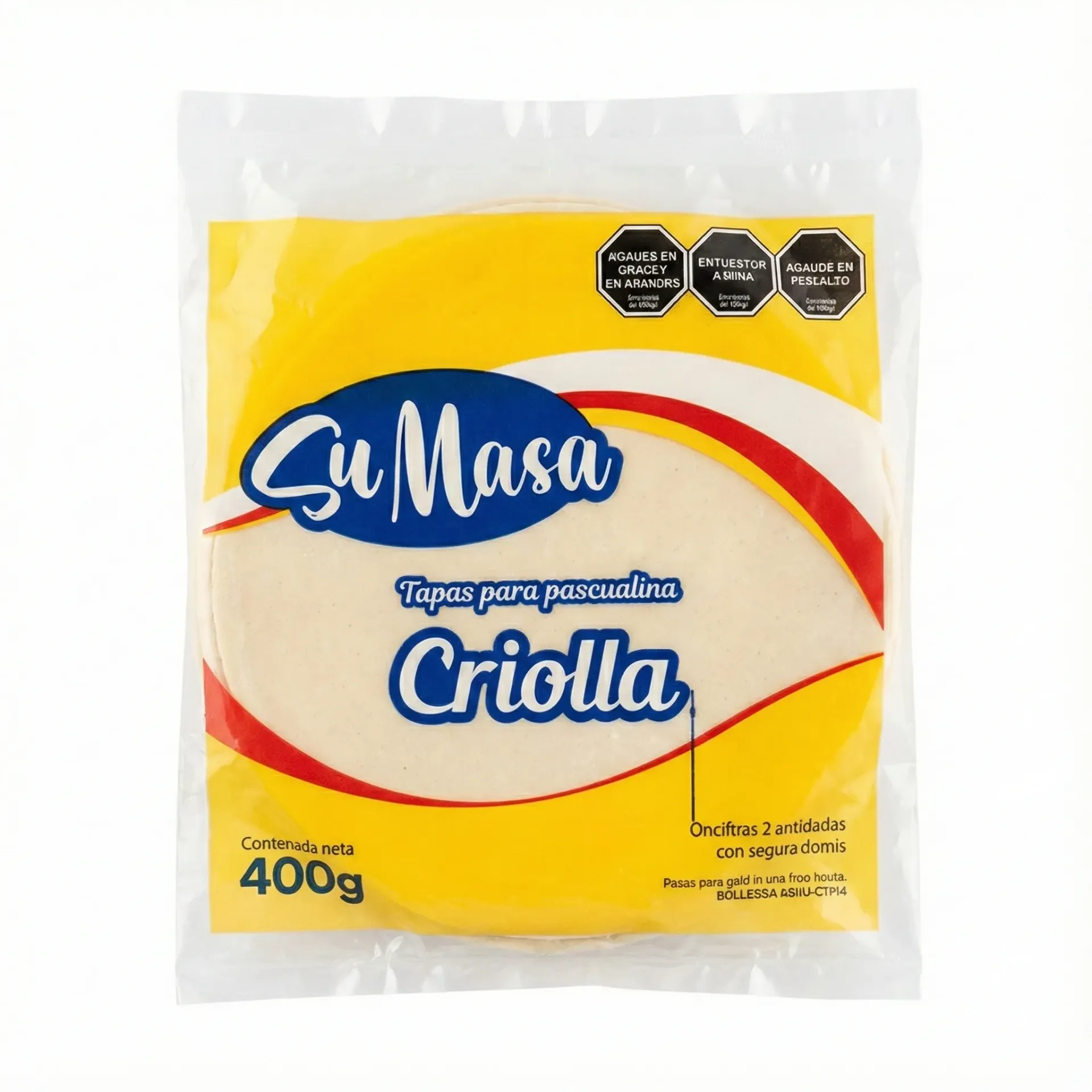 DISCOS DE EMPANADA SUMASA CRIOLLAS