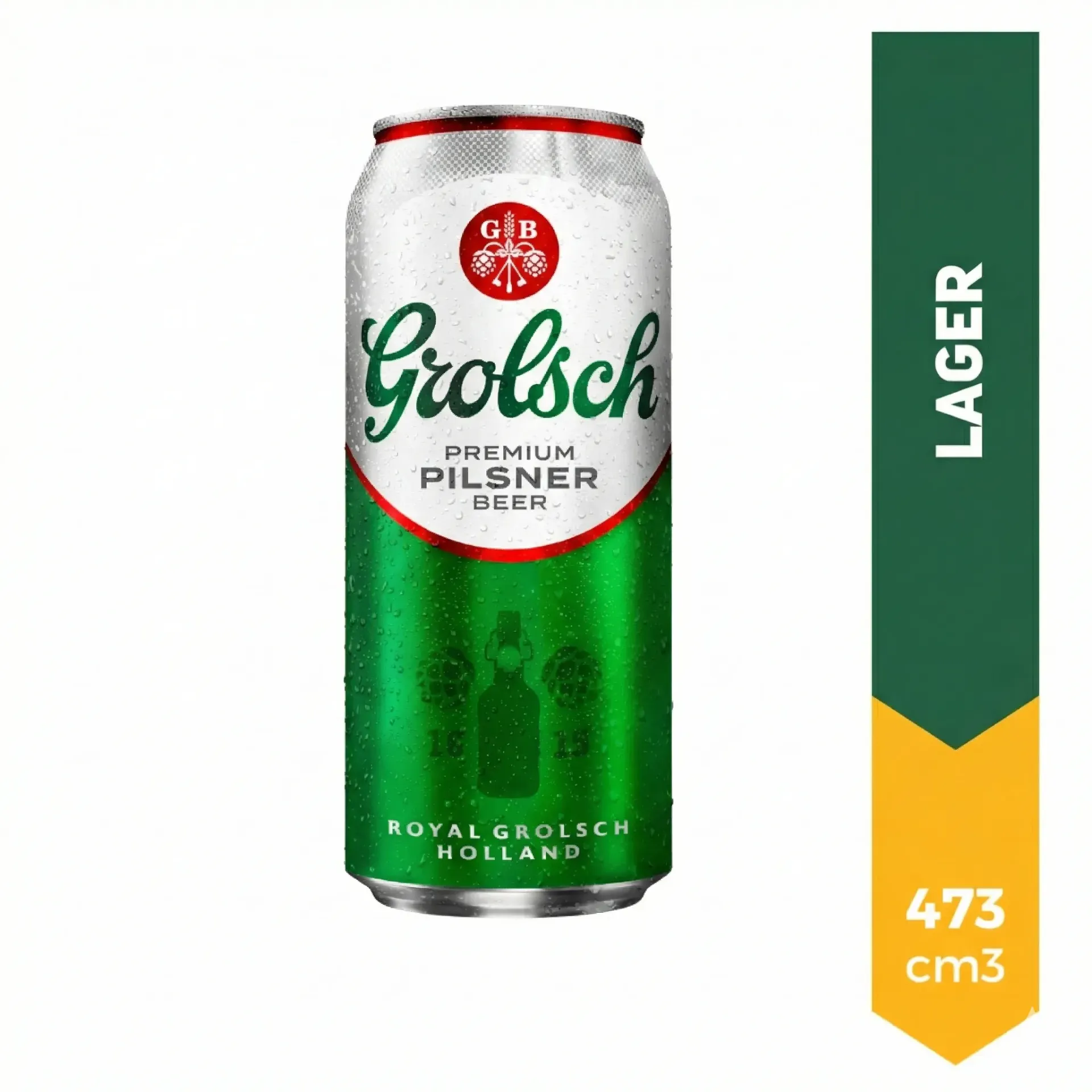 CERVEZA GROLSCH PREMIUM PILSENER 473CC