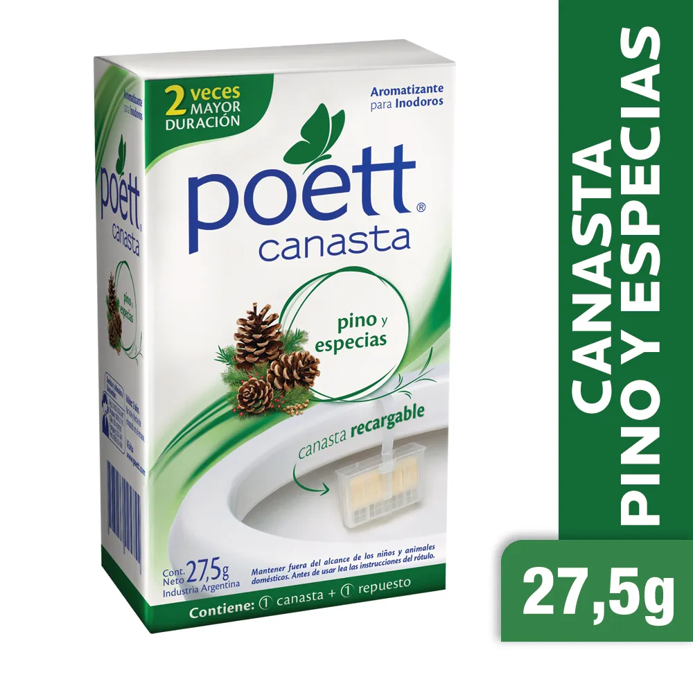 REPUESTO CANASTA POETT FRAGANCIAS 27,5GR