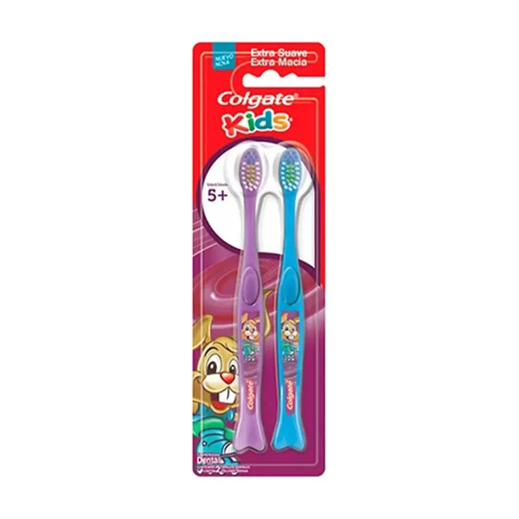 CEPILLO DE DIENTES COLGATE KIDS X2