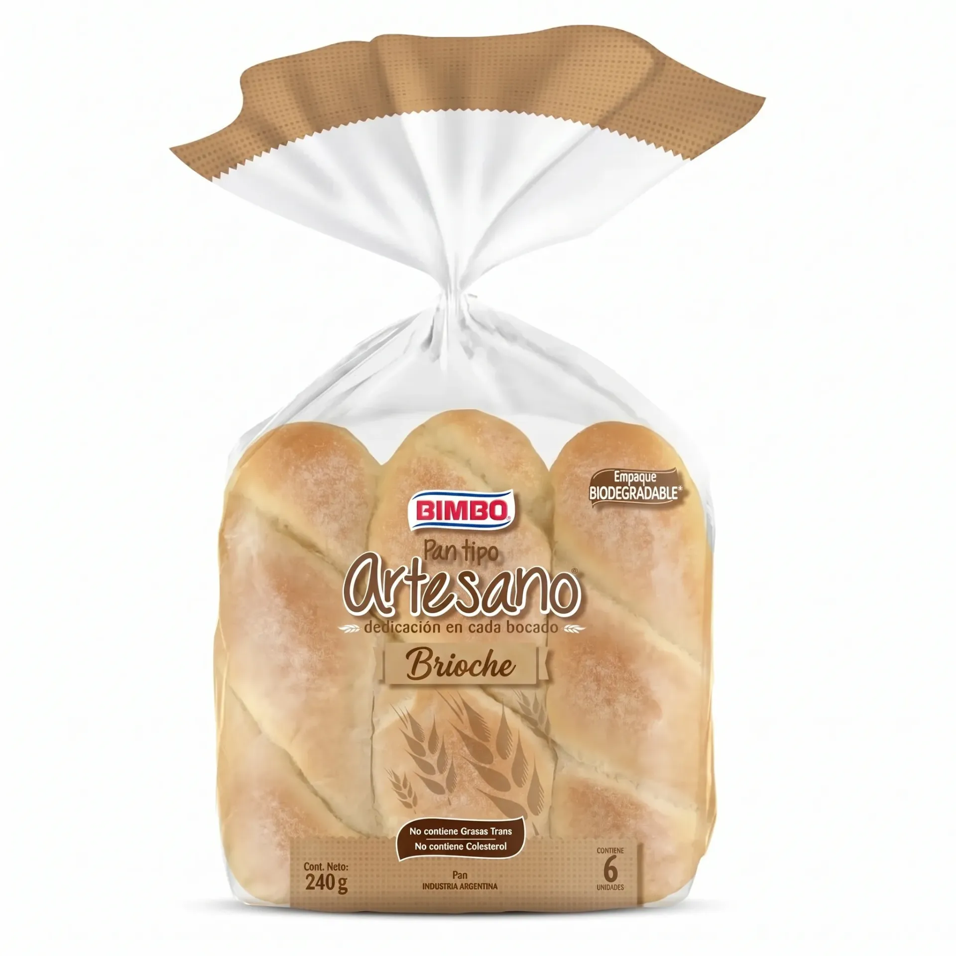 PAN DE PANCHO BIMBO ARTESANO BRIOCHE