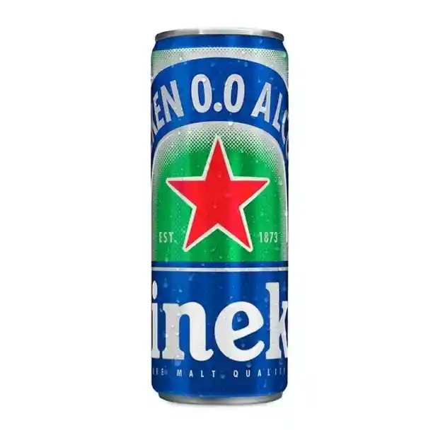 CERVEZA HEINEKEN LATA CERO 473CC