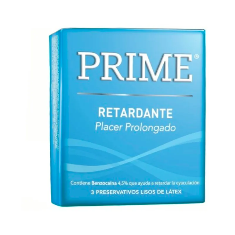 PRESERVATIVOS PRIME RETARDANTE X3