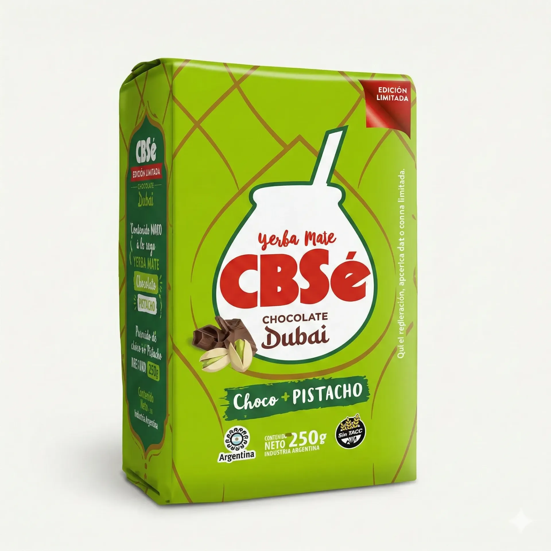 YERBA MATE CBSE CHOCOLATE DUBAI 250GR