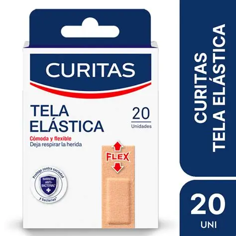 CURITAS TELA ELASTICA 20UN