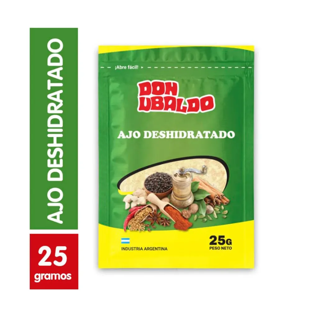 AJO EN POLVO DON UBALDO