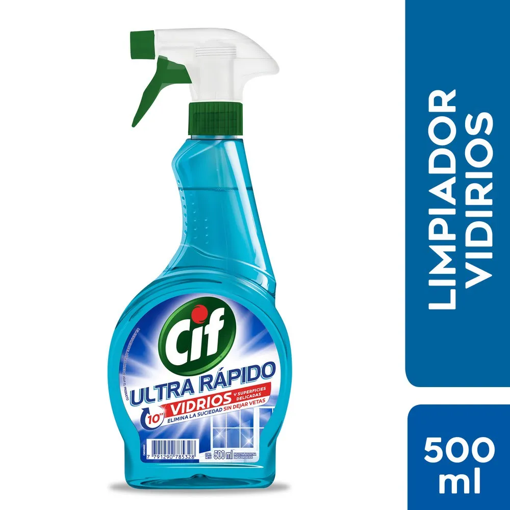 LIMPIA VIDRIOS MULTIUSO CIF GATILLO 500CC