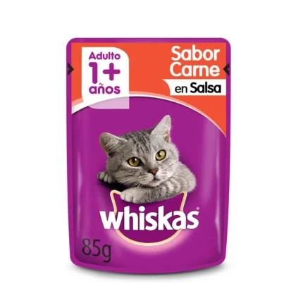 ALIMENTO PARA GATO WHISKAS CARNE SOBRECITO 100GR