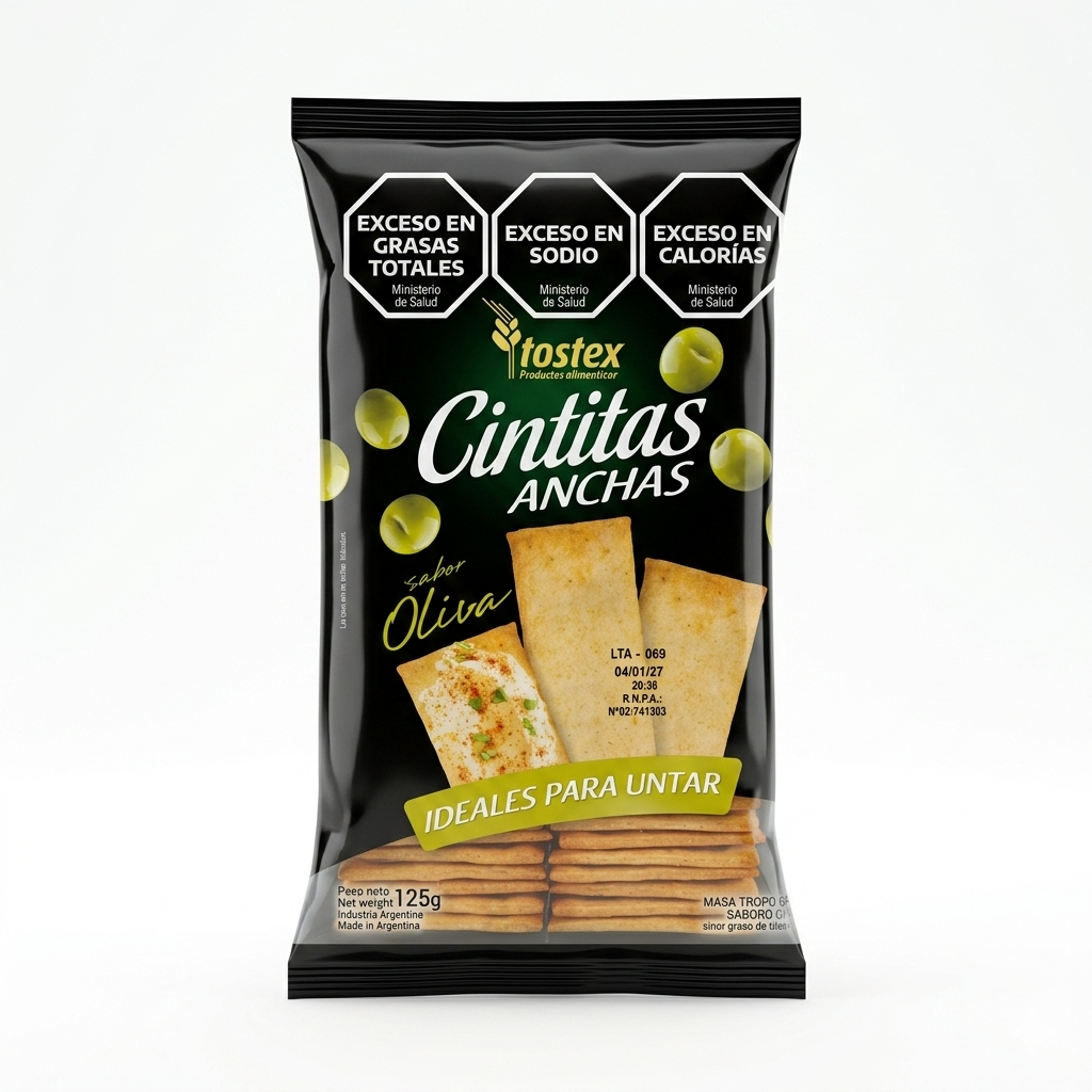 CINTITAS TOSTEX OLIVA ANCHAS