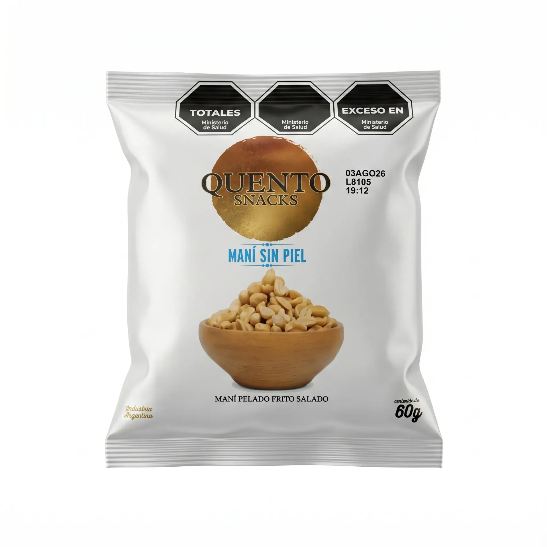 MANI SIN PIEL QUENTO 60GR