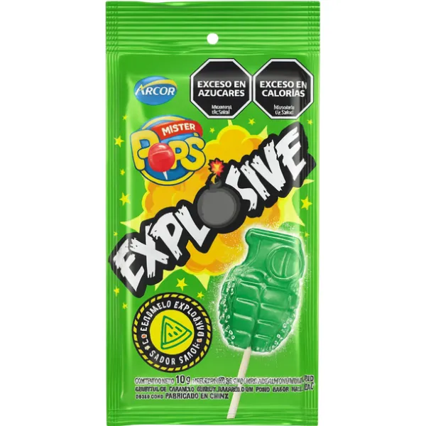 CHUPETIN MR POPS EXPLOSIVE SANDIA