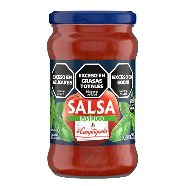 SALSA ALBAHACA PREMIUM LA CAMPAGNOLA 350GR