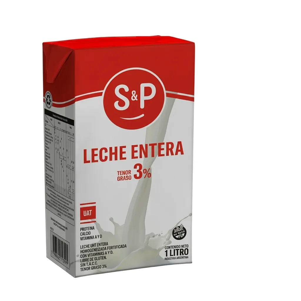 LECHE LARGA VIDA S&P ENTERA 1L
