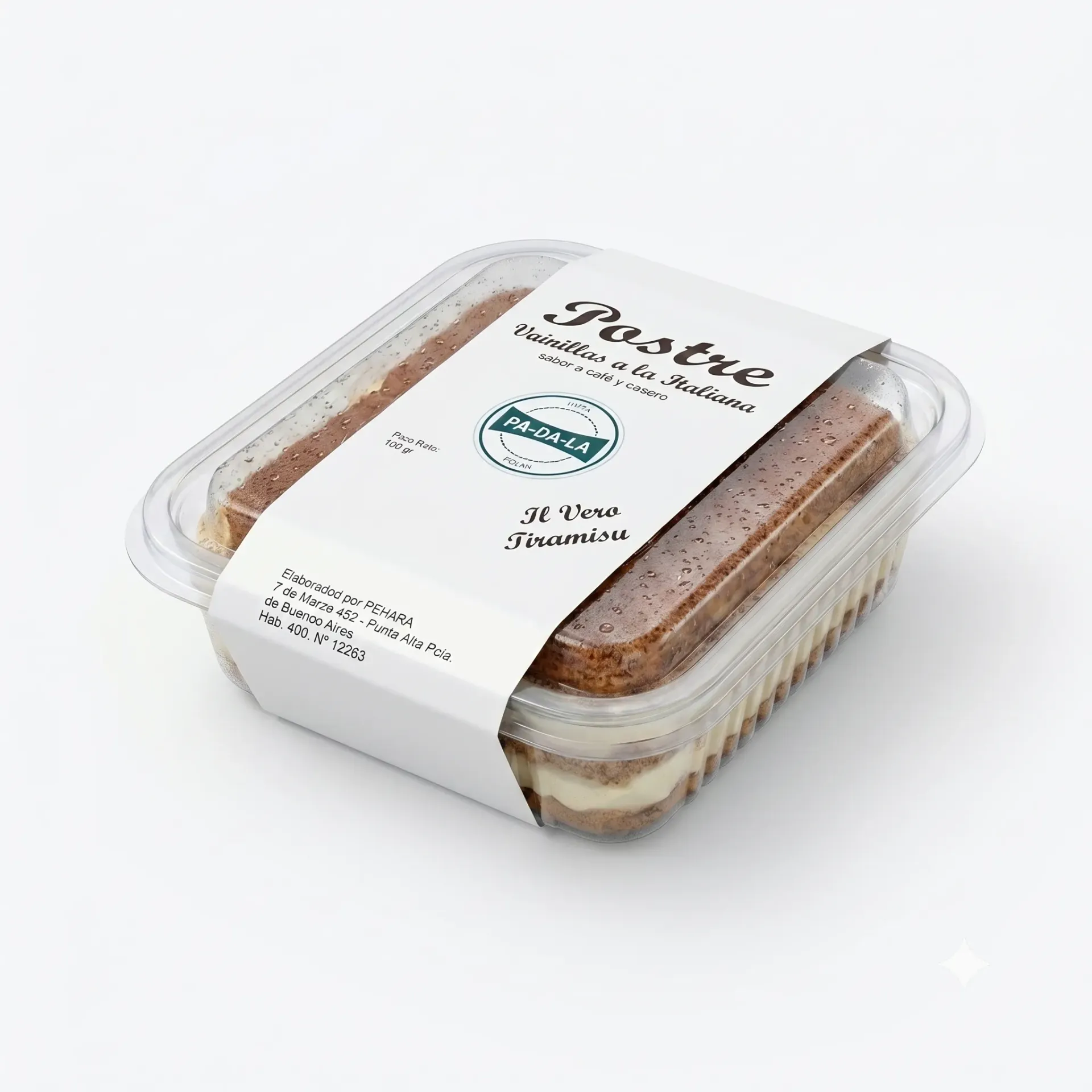 POSTRE TIRAMISU 100GR