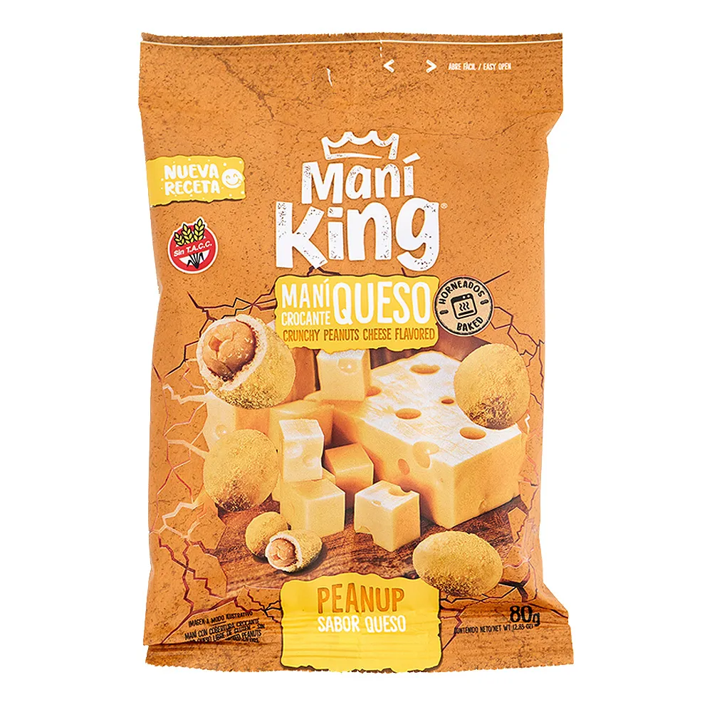 MANI CROCANTE KING QUESO 80GR