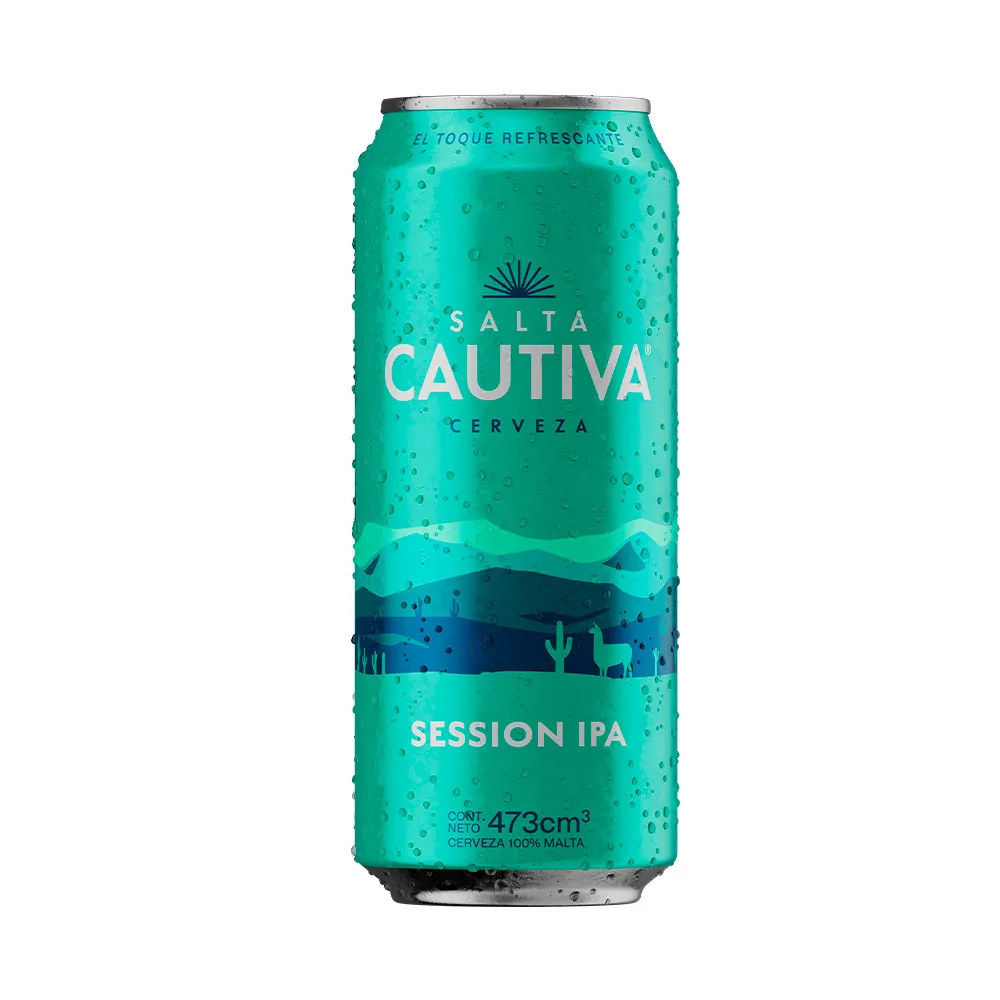 CERVEZA SALTA CAUTIVA SESSION IPA 473CC