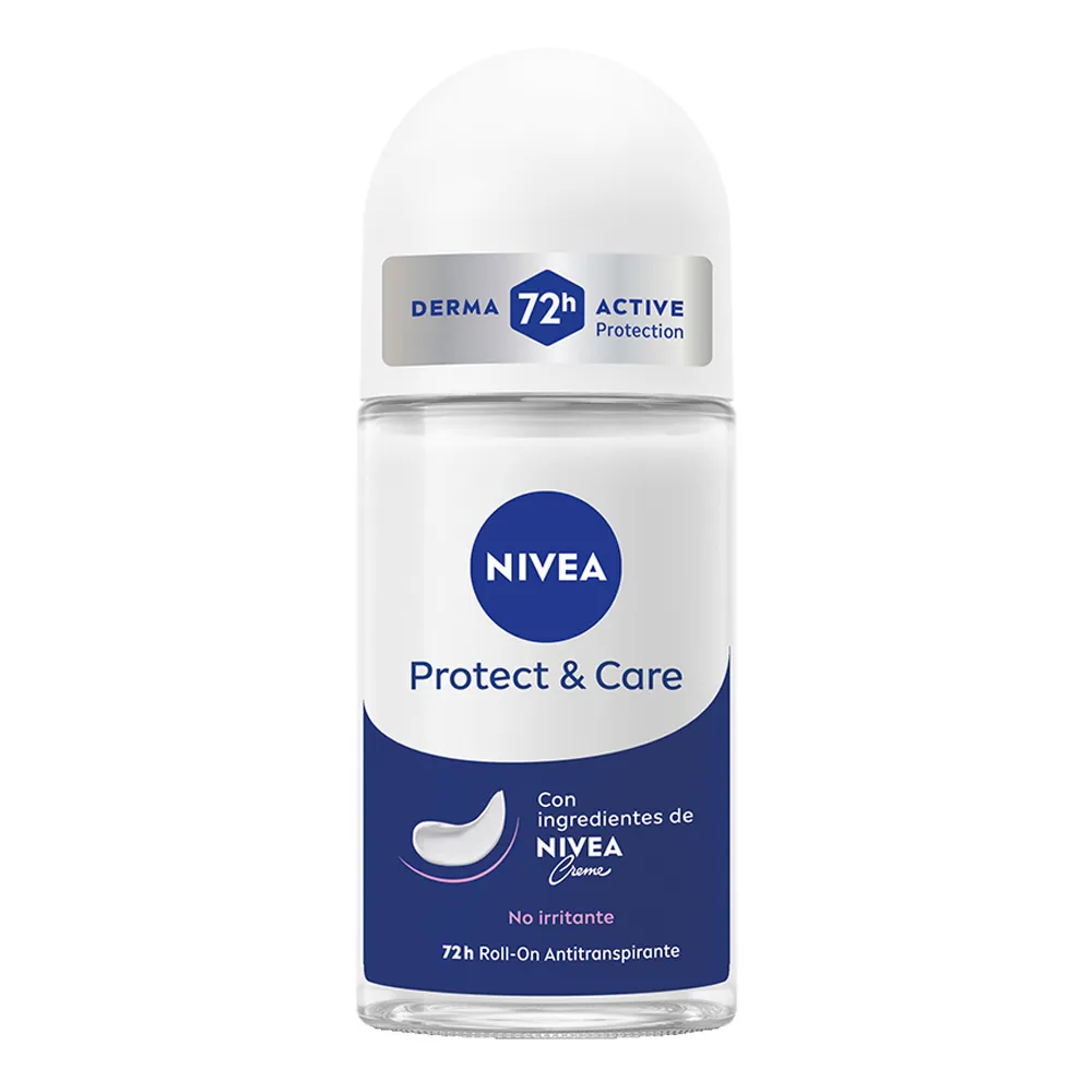 ANTITRANSPIRANTE NIVEA PROTECT AND CARE ROLL ON 50GR