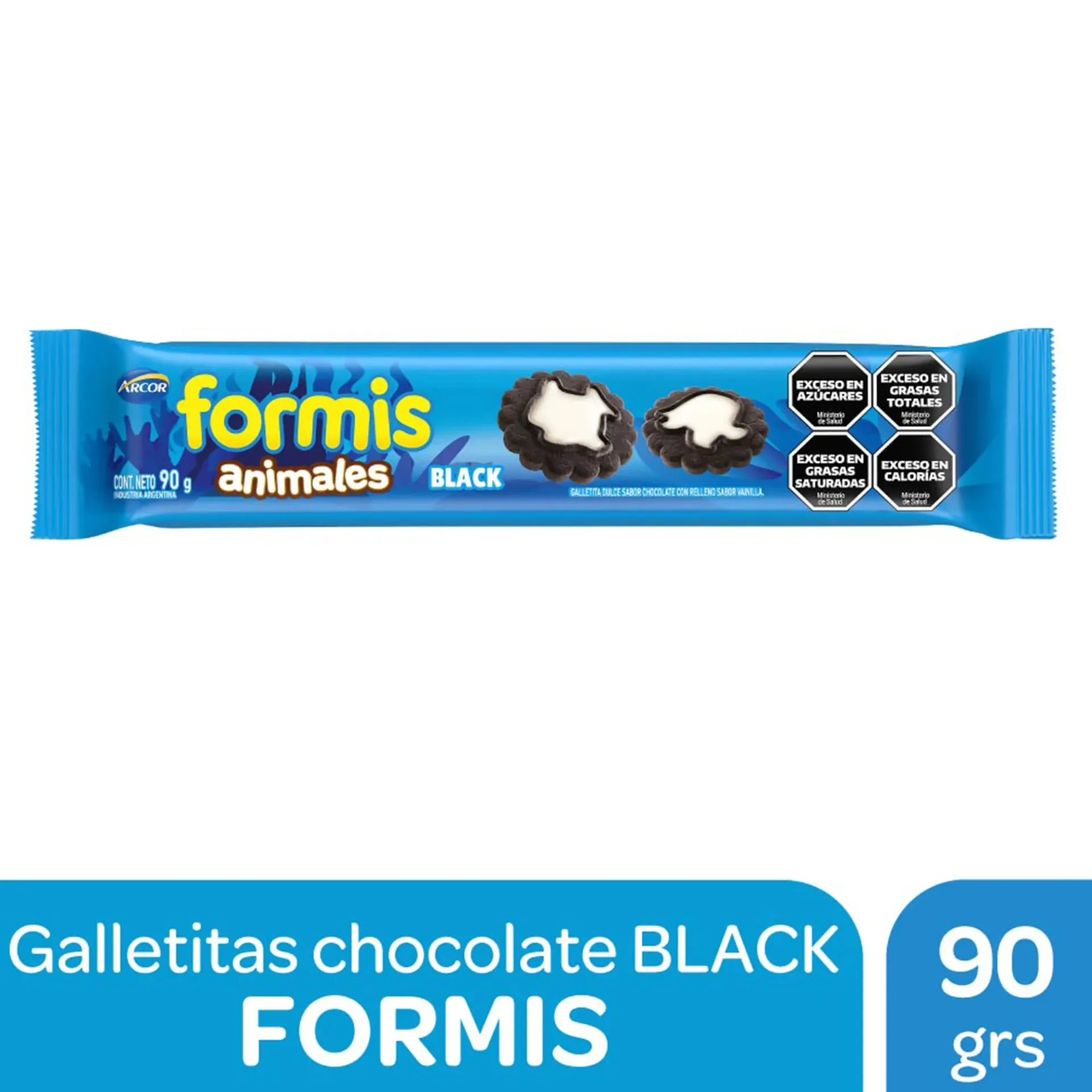 GALLETITAS FORMIS BLACK ANIMALES 90GR