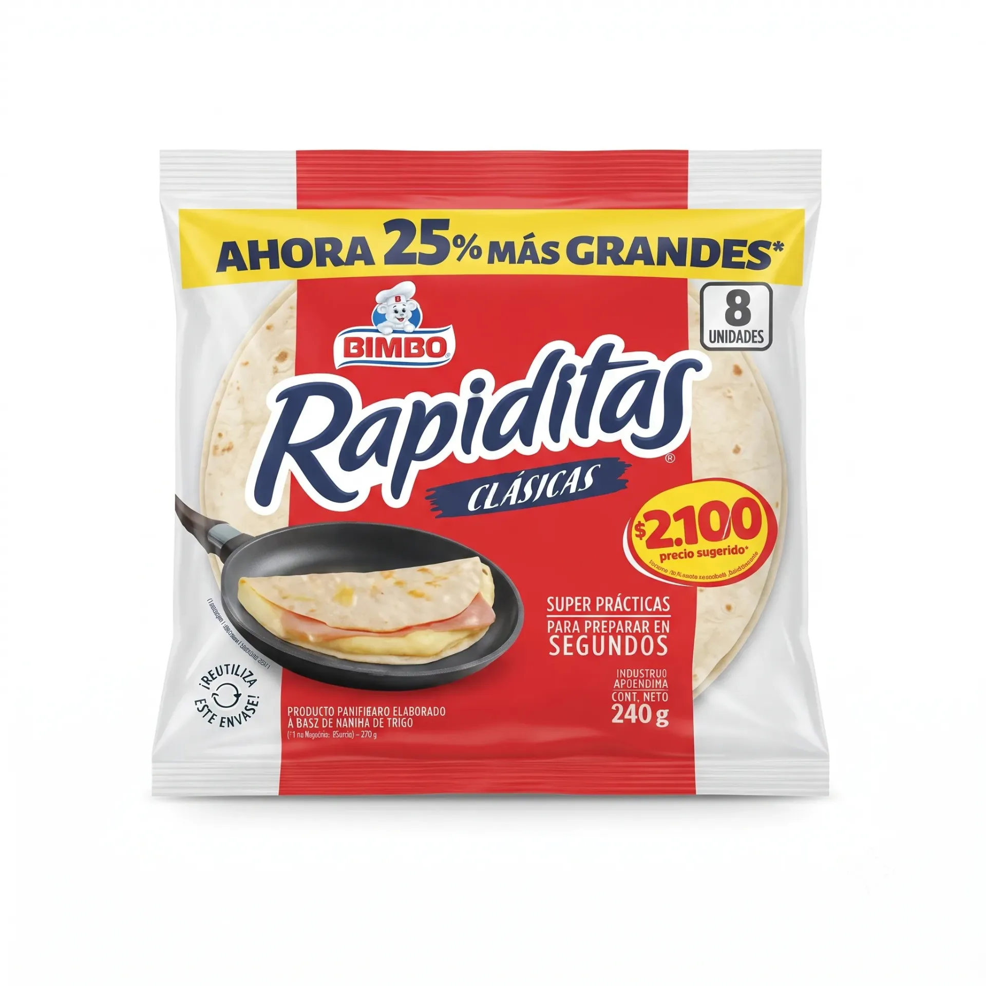 RAPIDITAS BIMBO CLASICAS MAS GRANDES