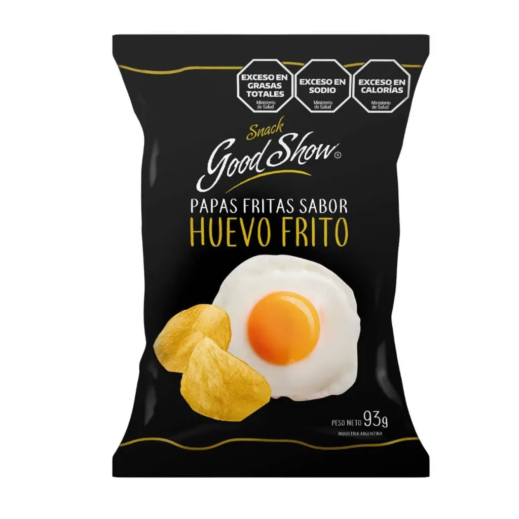 PAPAS FRITAS GOOD SHOW HUEVO FRITO 93GR