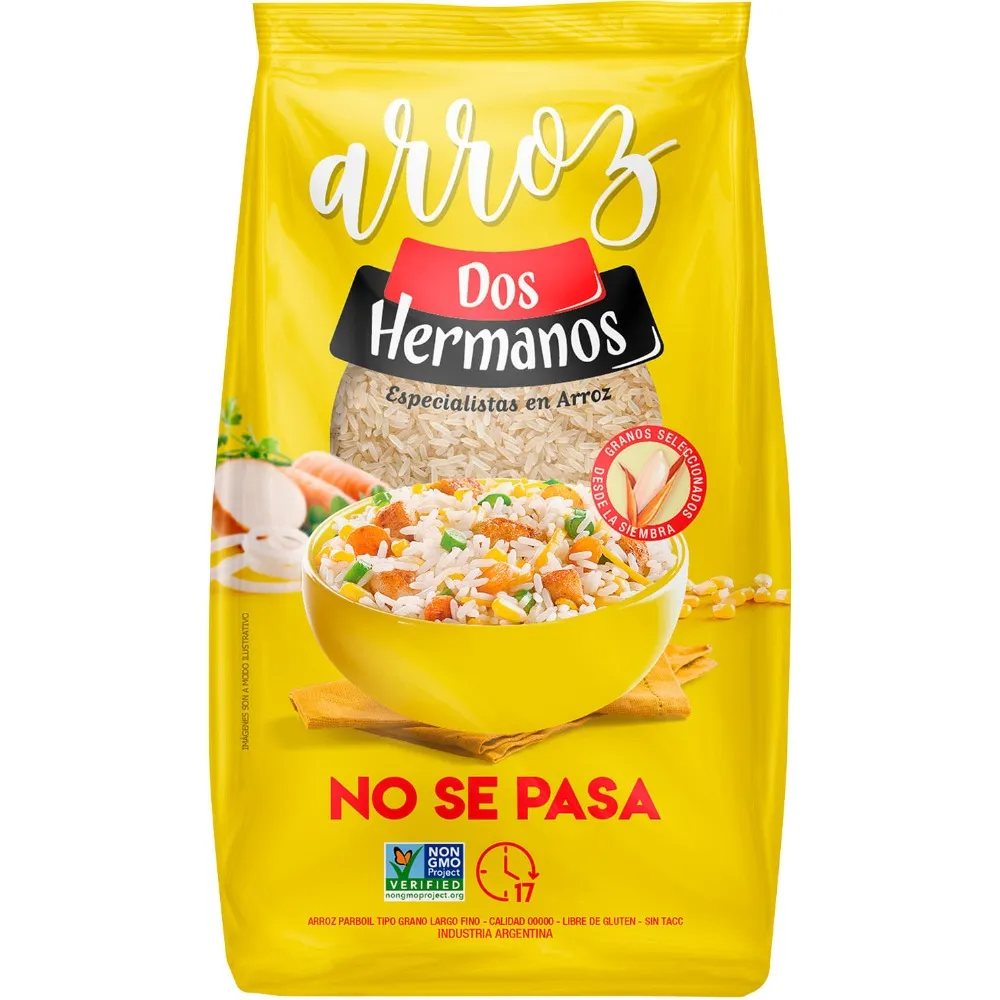 ARROZ DOS HERMANOS PARBOIL 500GR