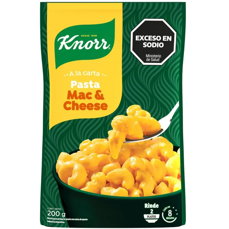 PASTA A LA CARTA KNORR MAC & CHEESE 200GR