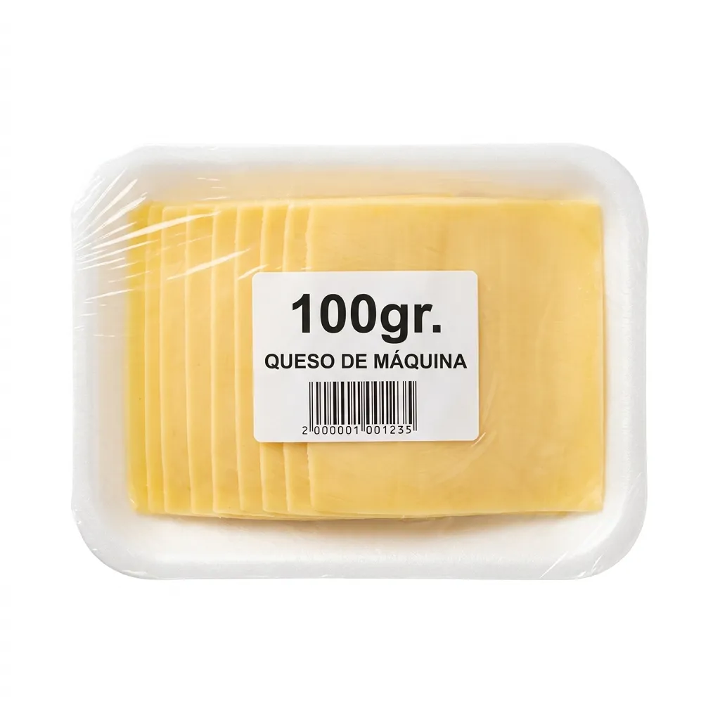 BANDEJA QUESO DE MAQUINA 100GR