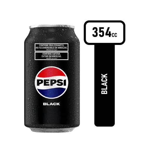 GASEOSA PEPSI BLACK LATA 354CC