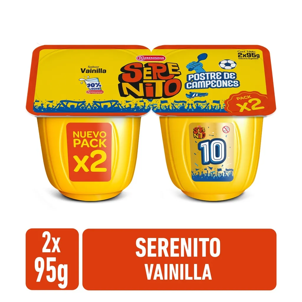 POSTRE VAINILLA SERENITO 190GR