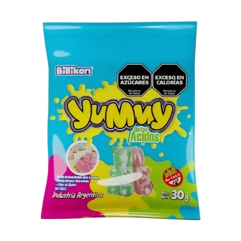 GOMITAS YUMMY ACIDAS OSITOS 30GR