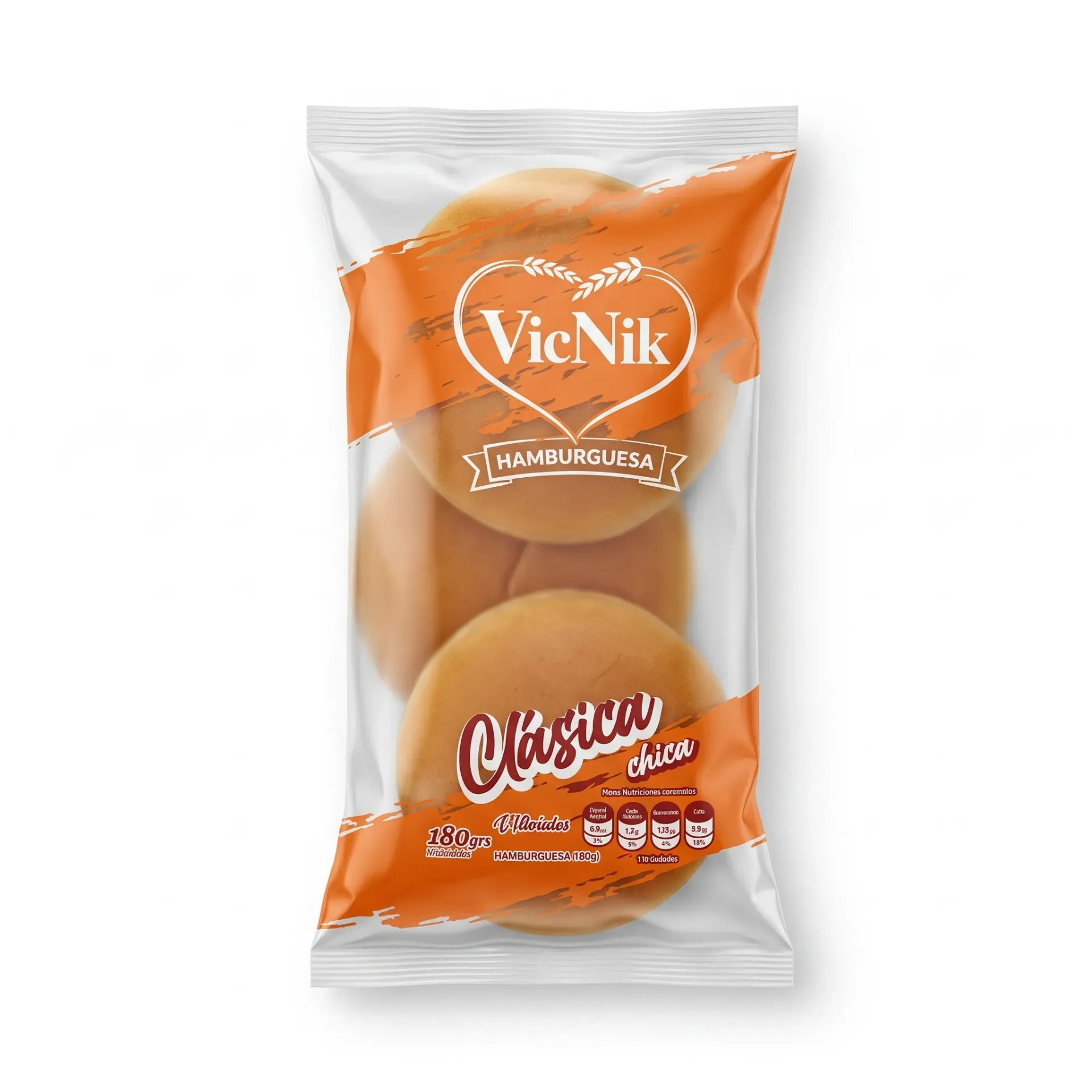 PAN DE HAMBURGUESA PROMO X4
