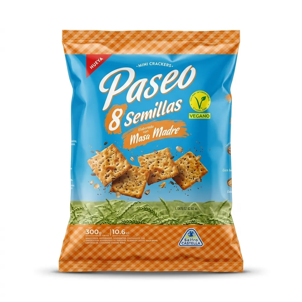 GALLETITAS PASEO 8 SEMILLAS 300GR
