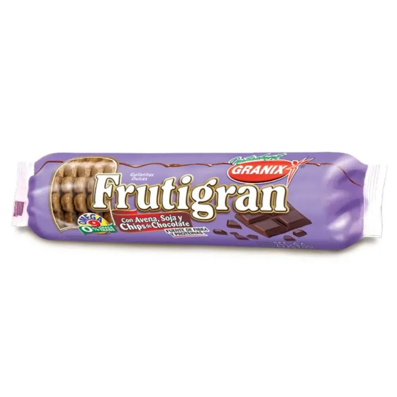 GALLETITAS FRUTIGRA CHIPS 250GR