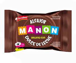 ALFAJOR MANON DULCE DE LECHE 43GR