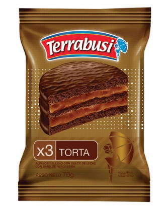 ALFAJOR TERRABUSI TORTA TRIPLE