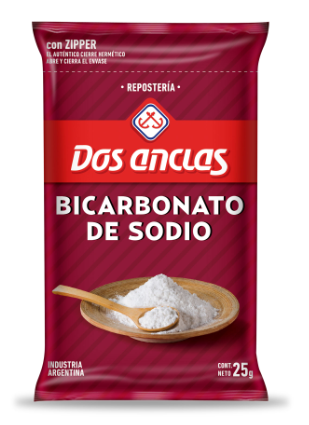 BICARBONATO DE SODIO DOS ANCLAS 25GR