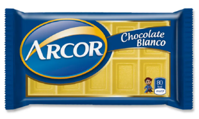CHOCOLATE BLANCO ARCOR X25GR