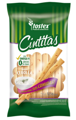 CINTITAS TOSTEX SABOR CEBOLLA 150GR