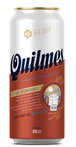 CERVEZA QUILMES RED LAGER 473CC